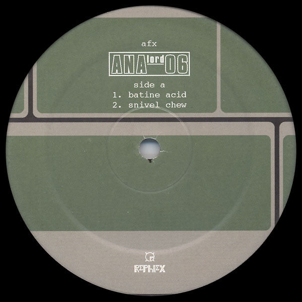 Aphex Twin : Analord 06 (12")