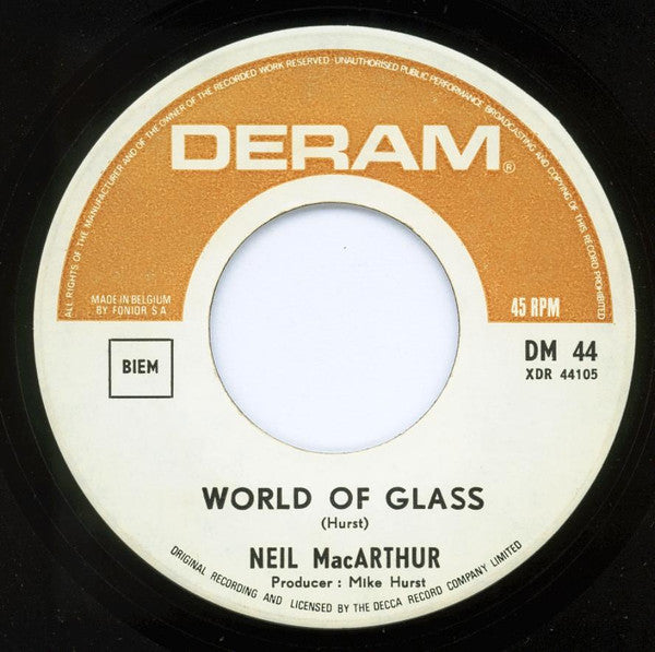 Neil MacArthur : She's Not There (7")