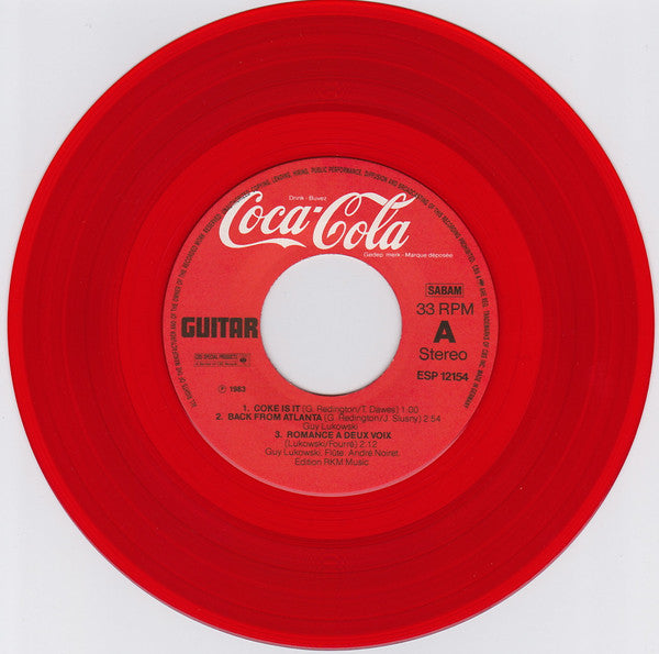 Guy Lukowski : Guitar (7", MiniAlbum, Promo, Red)