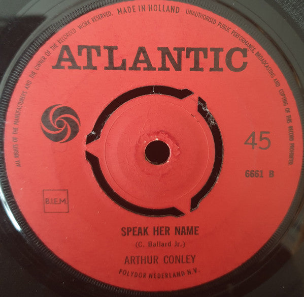 Arthur Conley : Run On (7", Single)