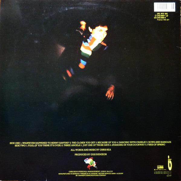 Chris Rea : Whatever Happened To Benny Santini? (LP, Album, RE)