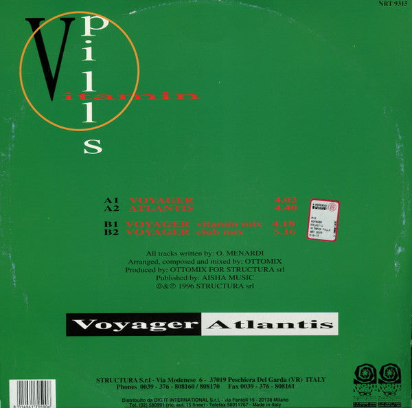Vitamin Pills : Voyager / Atlantis (12")