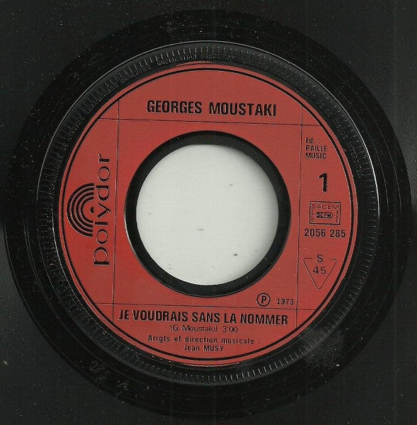 Georges Moustaki : Sans La Nommer (7")