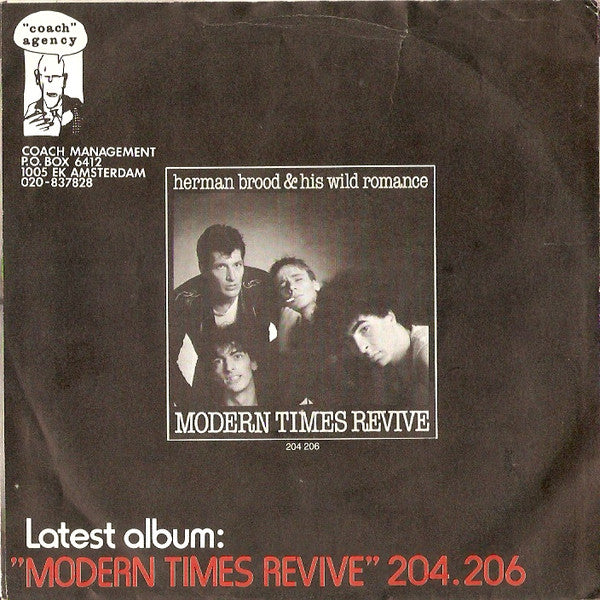 Herman Brood & His Wild Romance : In The Heat Of The Night (7", Single)