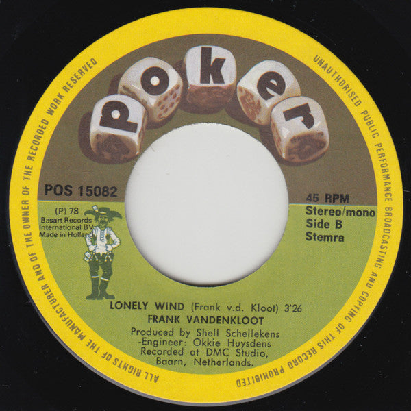 Frank Vandenkloot : Going Down Slow (7")