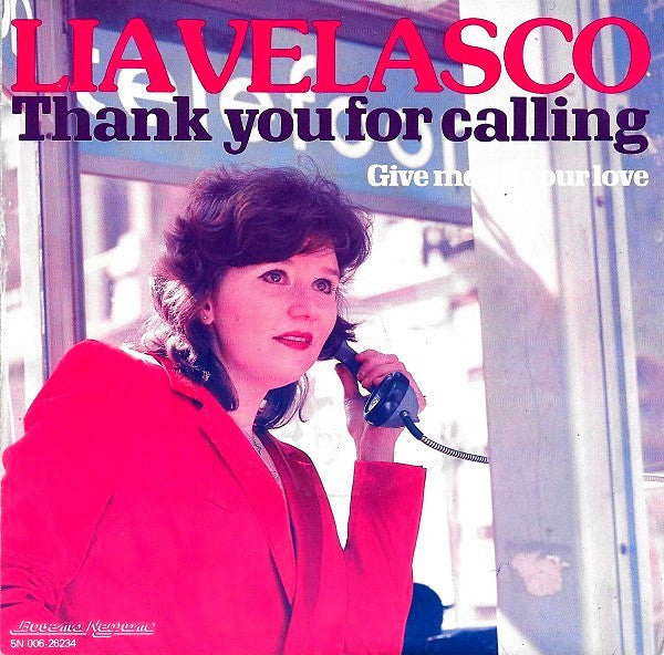 Lia Velasco : Thank You For Calling (7", Single)