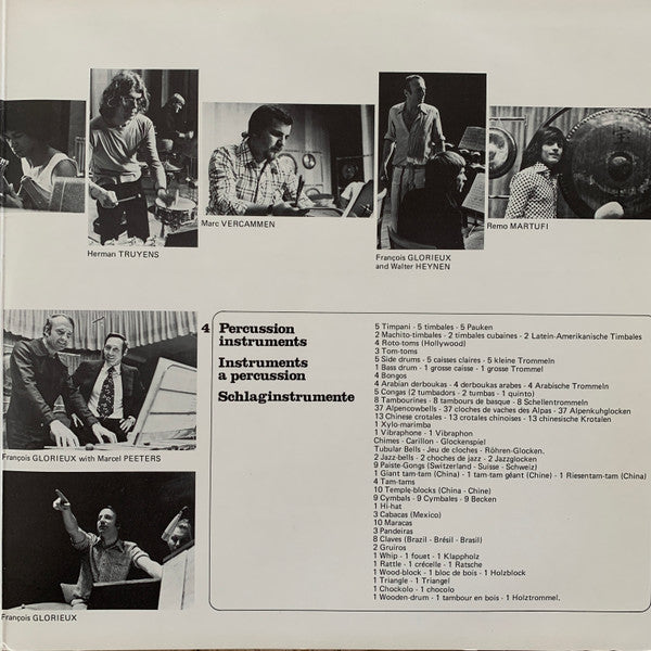 François Glorieux : Instrumentarium (LP, Album)