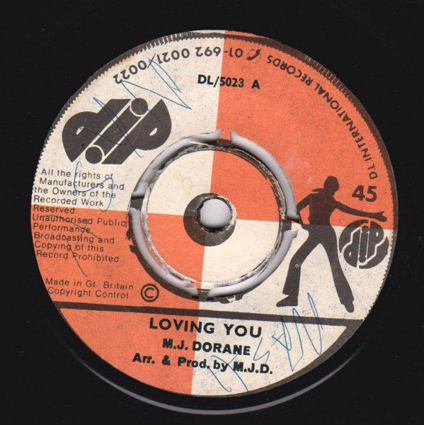 Mike Dorane : Loving You (7", Single)