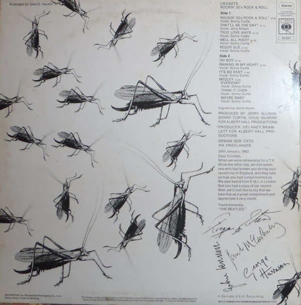 The Crickets (2) : Rockin' 50's Rock n' Roll (LP, Album)