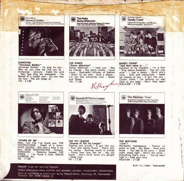 The Kinks : Day's (7", Single)