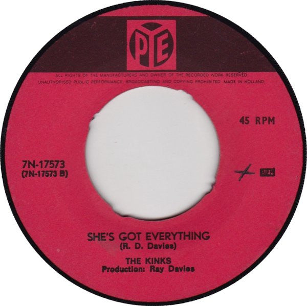 The Kinks : Day's (7", Single)