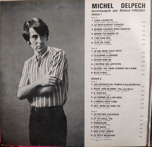 Michel Delpech : Chez Laurette + 23 Succès (2xLP, Comp)