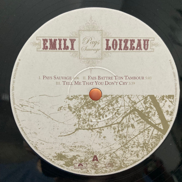 Emily Loizeau : Pays Sauvage (LP, Album)