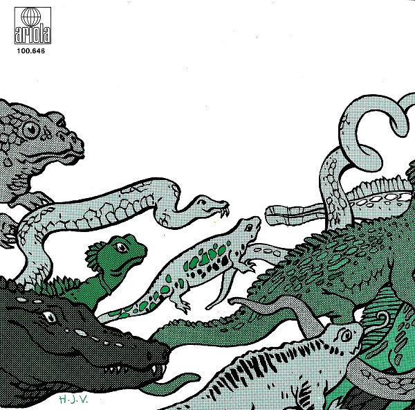 The Blue Band (2) : Lizards & Snakes (7", Single)