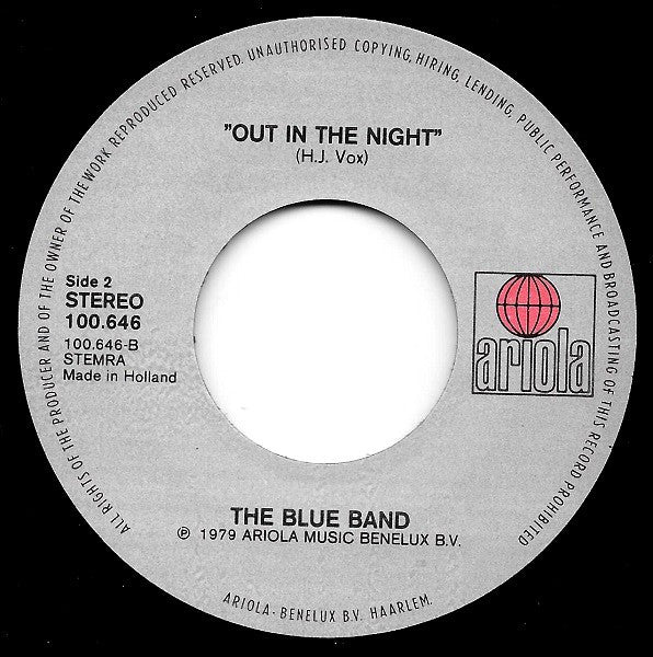 The Blue Band (2) : Lizards & Snakes (7", Single)