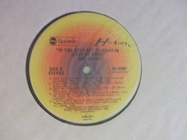 Don Gibson : If You Ever Get To Houston (Look Me Down) (LP, Album)