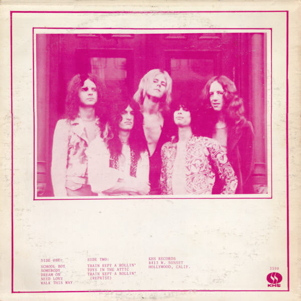 Aerosmith : Live In New York Nineteen Seventy Eight (LP, Unofficial)