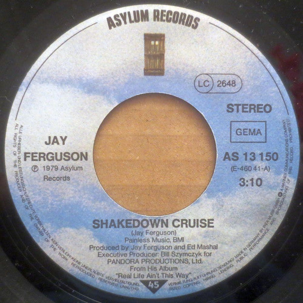 Jay Ferguson : Shakedown Cruise (7", Single)