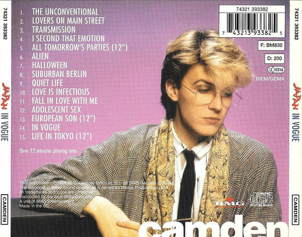 Japan : In Vogue (CD, Comp, Mono, Dis)