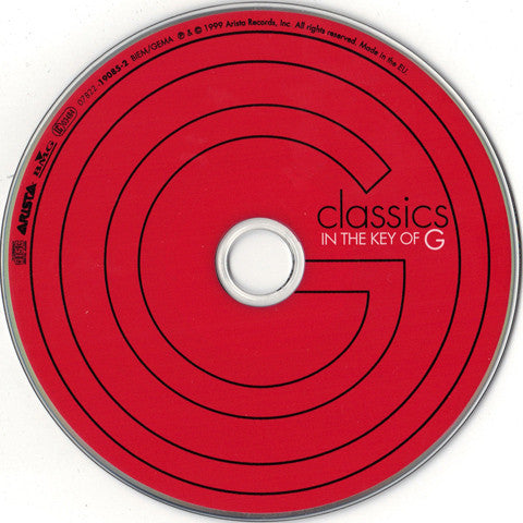 Kenny G (2) : Classics In The Key Of G (CD, Album)