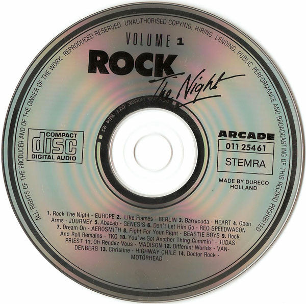 Various : Rock The Night - Volume 1 (CD, Comp)
