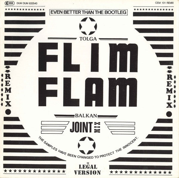 Tolga "Flim Flam" Balkan : The Best Of Joint Mix (Volume 1) (12", Mixed)