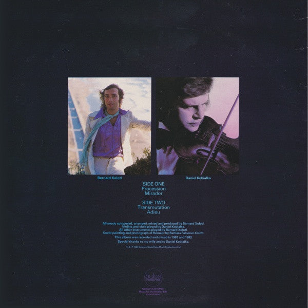Bernard Xolotl with Daniel Kobialka : Procession (LP, Album)