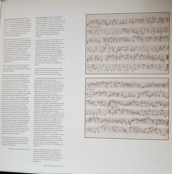 Louis Marchand - Ketil Haugsand : Pièces De Clavecin (LP, Album)