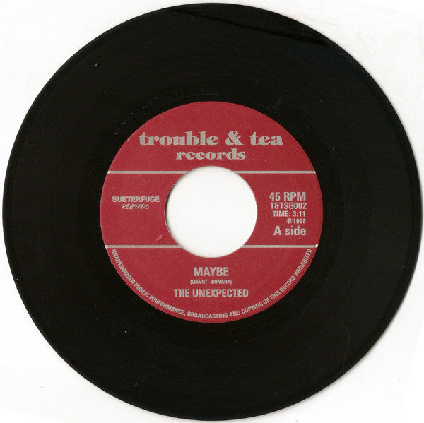The Unexpected (7) : Maybe (7")