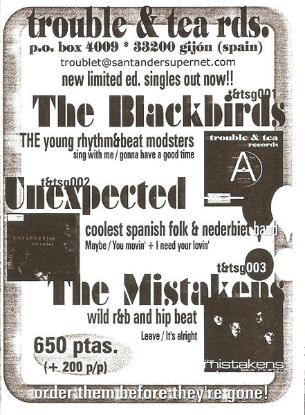 The Unexpected (7) : Maybe (7")