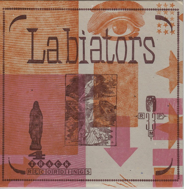 Labiators : 4 Track Recordings (2x7", Pin)
