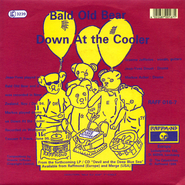 The Cakekitchen : Bald Old Bear (7", Single)