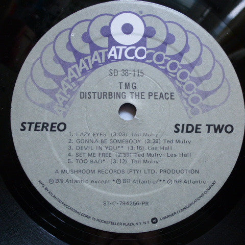 Ted Mulry Gang : Disturbing The Peace (LP, Album)