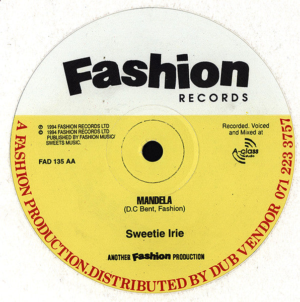 Sweetie Irie : Stylish / Mandela (12")