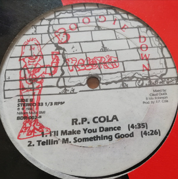 R.P. Cola : Dirty Dance (12")