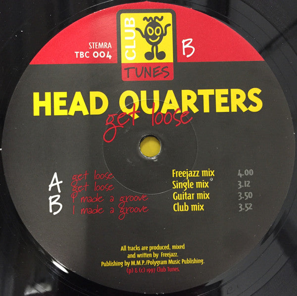 Head Quarters (2) : Get Loose (12")