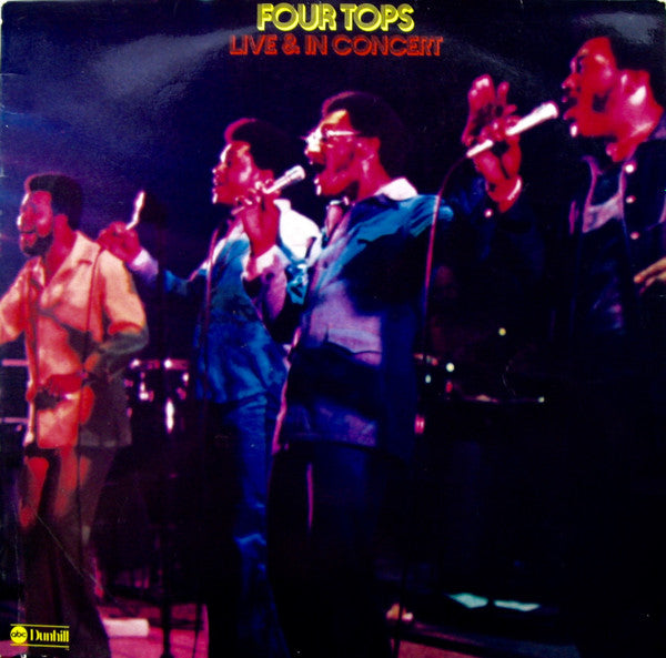 Four Tops : Live & In Concert (LP, Album)