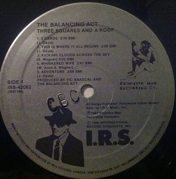 Balancing Act : Three Squares And A Roof (LP, Album)