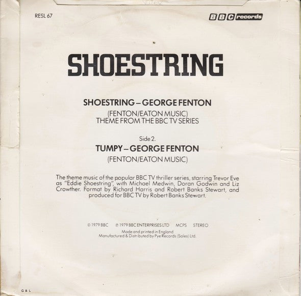 George Fenton : Shoestring (7", Single)