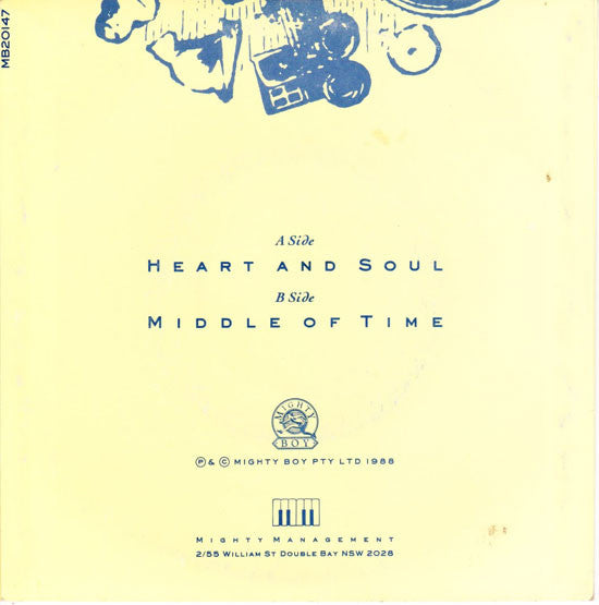 Sparklers : Heart And Soul (7", Single)