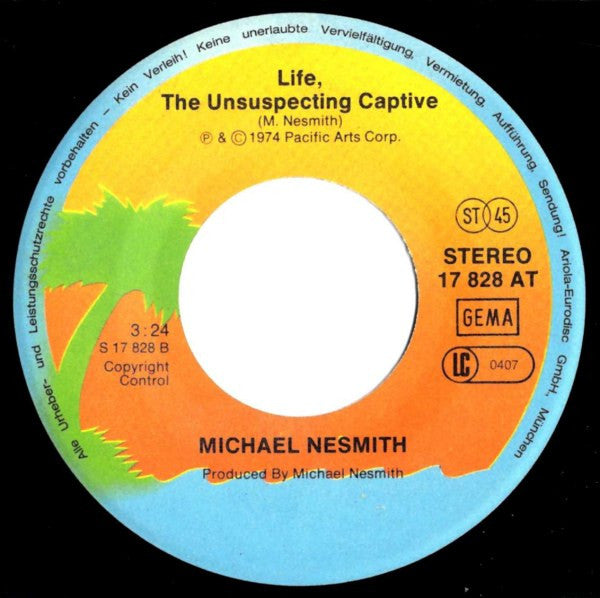 Michael Nesmith : Rio (7", Single)