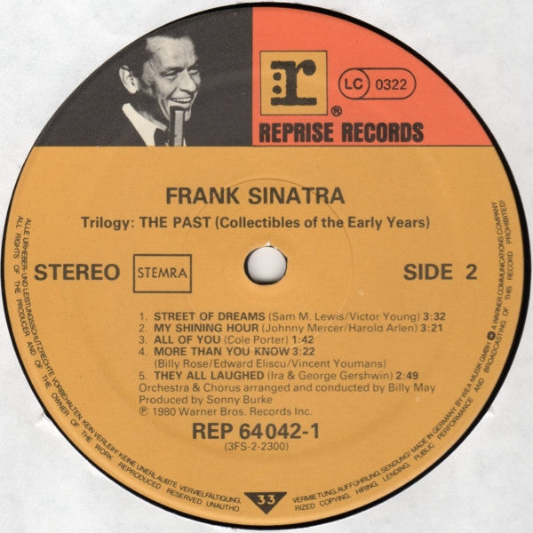 Frank Sinatra : Trilogy: Past, Present & Future (3xLP, Album + Box)