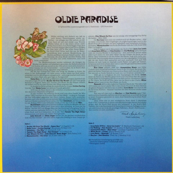 Various : Oldie Paradise (LP, Comp)