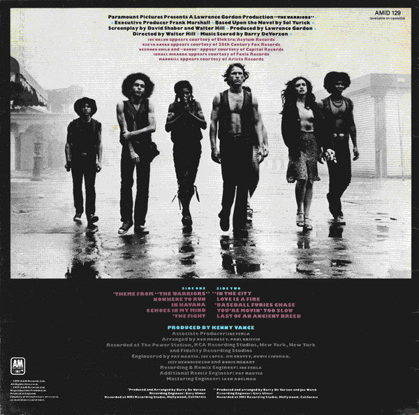Various : The Warriors (The Original Motion Picture Soundtrack) (LP, RE)
