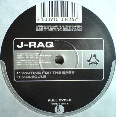 J-Raq : Waiting For The Bass (12")