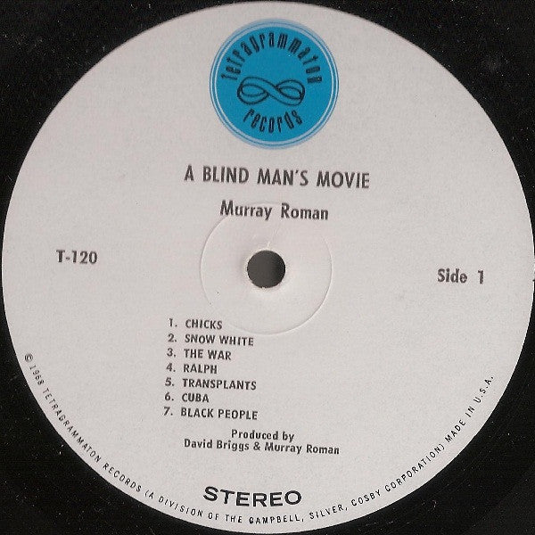 Murray Roman : A Blind Man's Movie (LP)