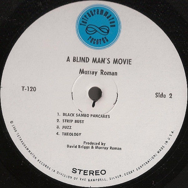 Murray Roman : A Blind Man's Movie (LP)