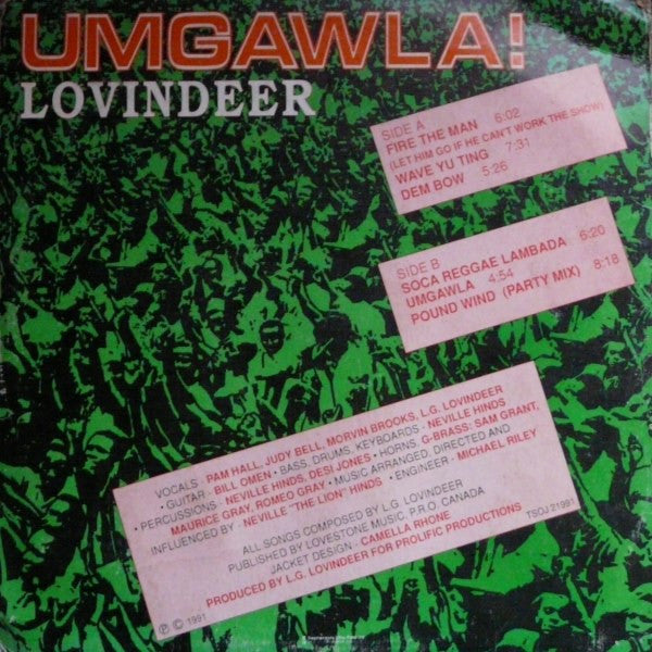 Lloyd Lovindeer : Umgawla! (LP, Album)