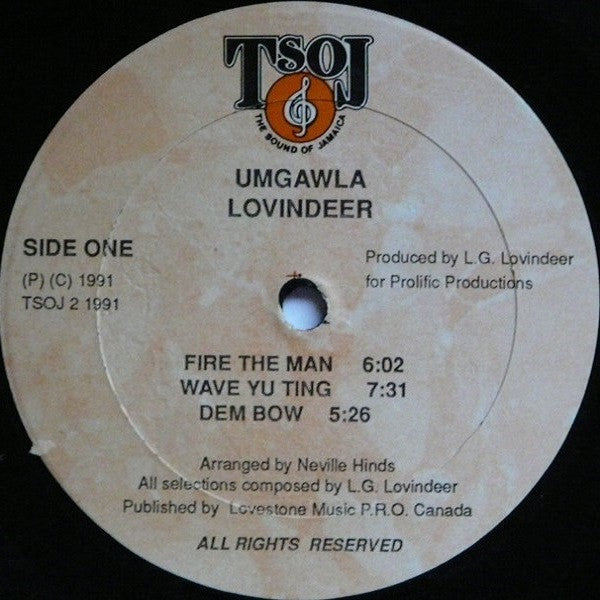 Lloyd Lovindeer : Umgawla! (LP, Album)