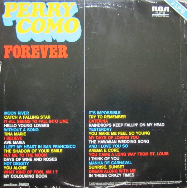 Perry Como : Forever - 32 Hits (2xLP, Comp, Gat)